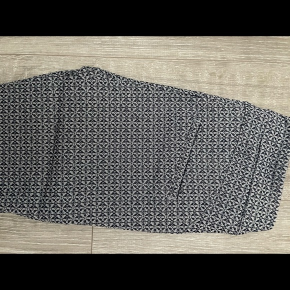 Patterned dress pants cropped - Picture 3 of 3